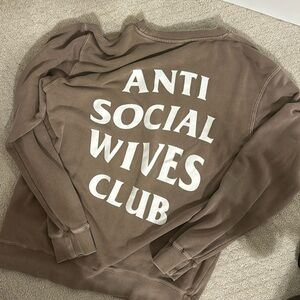 Anti Social Wives Club Crewneck Sweatshirt